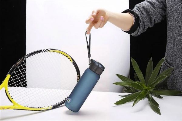 Пляшка для води 600 мл Casno синій KXN-1196_Blue