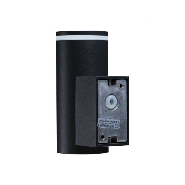 Світильник настінний Светкомплект Aluminium WL-AS 1 ACR 1x10 Вт GU10 чорний 