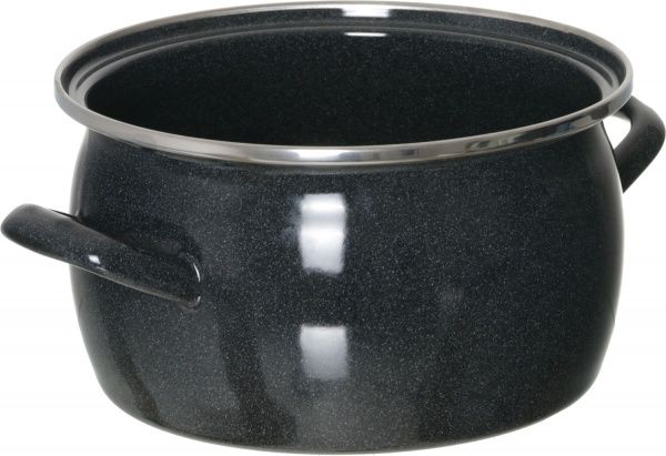 Кастрюля с крышкой Мрамор 4 л 2430112 Omelia