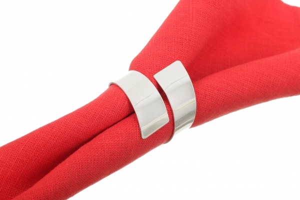 Набор колец для салфеток Siver Ring 15,2х11,8х5 см 6 шт