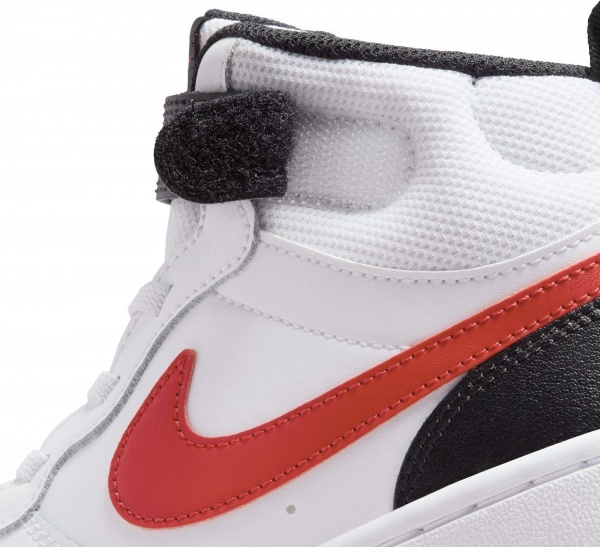 Кроссовки Nike COURT BOROUGH MID 2 (PSV) CD7783-110 р.31,5 красный