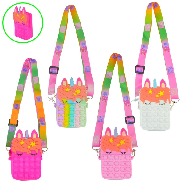 Аксесуар Сумочка силіконова Єдиноріг (асортимент) C44404