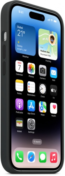 Чехол Apple Silicone Case with MagSafe для iPhone 14 Pro midnight(MPTE3ZE/A)