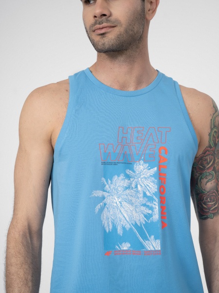 Майка 4F 4FSS23TTSHM354-33S р.L блакитний