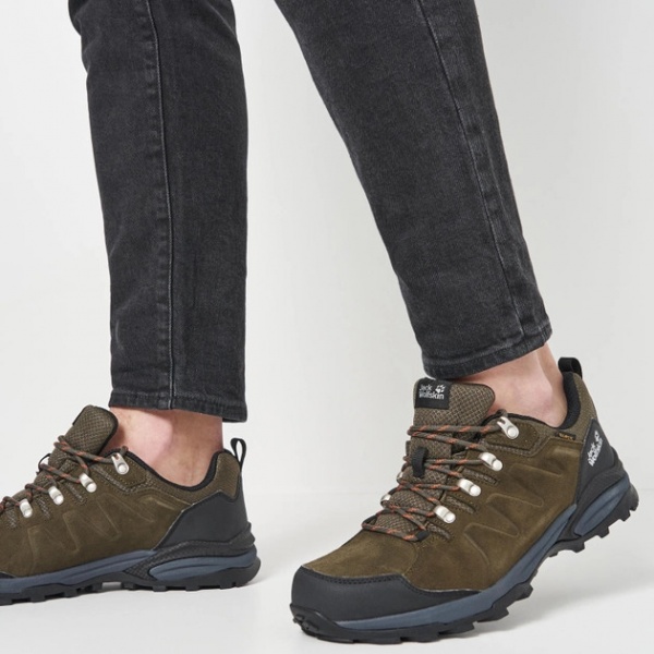 Кросівки Jack Wolfskin REFUGIO TEXAPORE LOW M 4049851_4287 р.42,5 зелений
