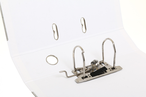 Папка-регистратор Classic двухсторонняя А4 70 мм белая Nota Bene