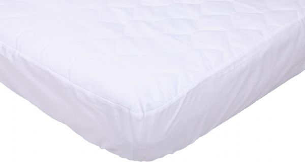 Наматрасник UP! (Underprice) з боковушками силиконизированый синтепон 90x200 см 