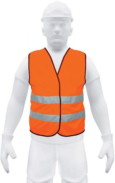 Жилет сигнальный Truper CHS-500N р. универсальный оранжевый