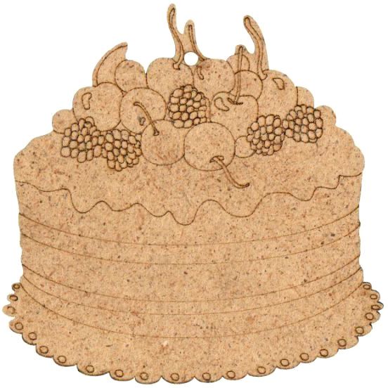 Заготовка Торт 9x9 см 5 шт. Rosa Talent 