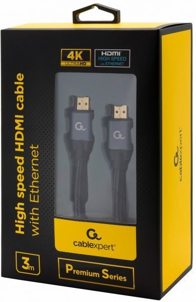 Кабель CABELEXPERT HDMI 3 м черный (CCBP-HDMI-3M) 