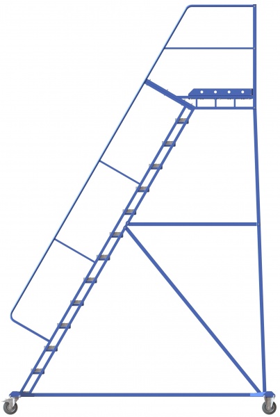 Драбина пересувна SHLM 3,5 м STOREHOUSE SHLM0035000160
