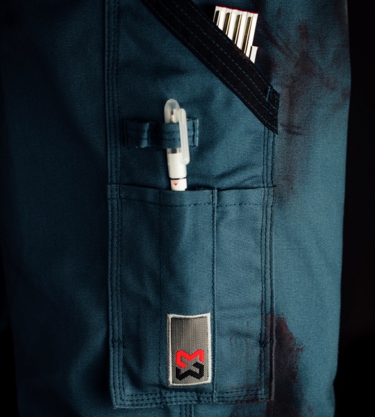 Полукомбинезон рабочий WURTH MODYF NATURE р. L рост универсальный M404165427 синий