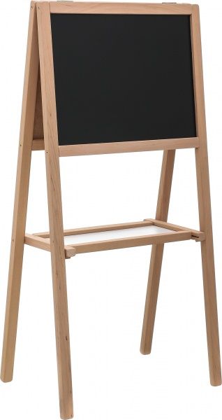 Мольберт двосторонній нефарбований 90х44 см М006