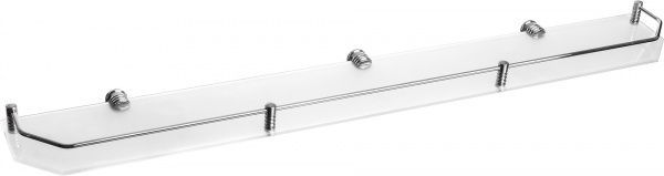 Поличка скляна МТ ПСОМ 800х110 мм 