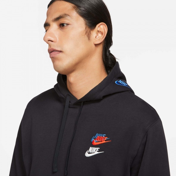 Джемпер Nike SPE+ FT PO HOODIE M FTA DD4666-010 р. 2XL черный
