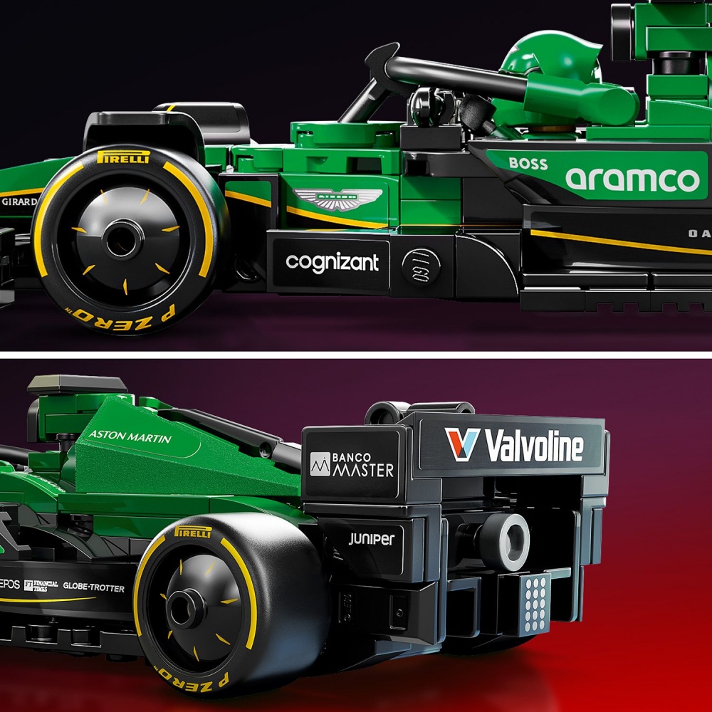 Конструктор LEGO Speed Champions Автомобиль для гонки Aston Martin Aramco F1® AMR24 77245