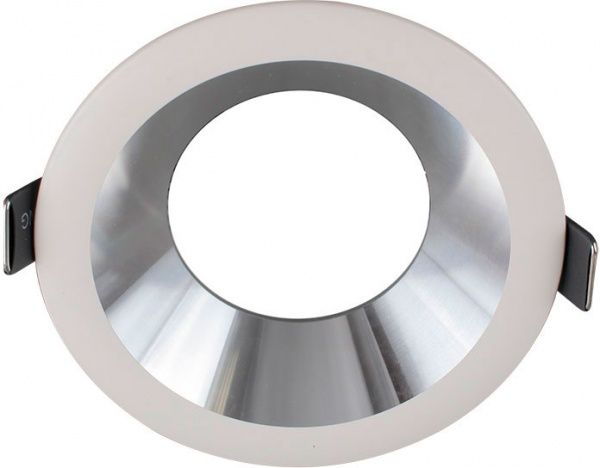 Светильник точечный Светкомплект HDL AS 44WH/SL 50 Вт G5.3 белый/серебро 