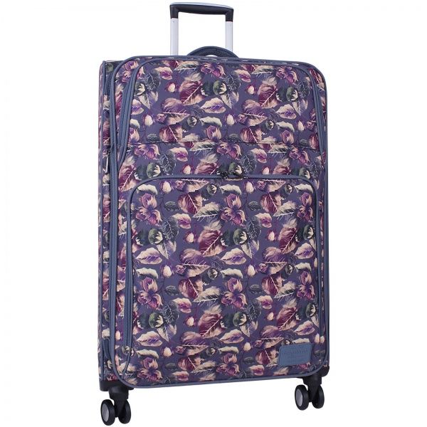 Чемодан Bagland Леон 90 л фиолетовый 339 (0037966274) 
