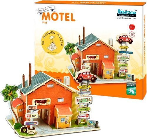 Конструктор Robotime Автомастерская F136