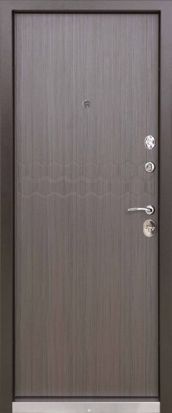 Двері вхідні Abwehr АП2-391 086Л (БТ) + пластик Kale257/Kale252 бетон темний 2050х860мм ліві