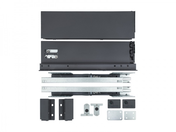 Тандембокс DC Slim 16 мм L-450 мм Н-86 мм графит