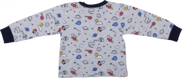 Піжама дитяча для хлопчика Фламінго 109-307 р.80 меланж 