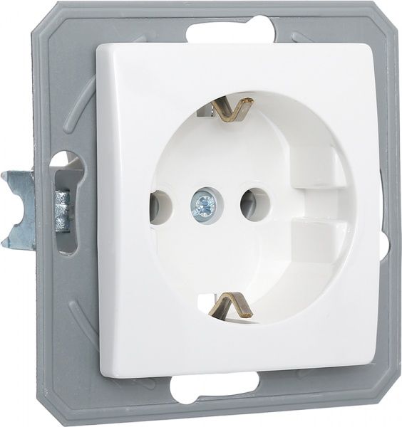 Розетка TEM Ekonomik 16 A 250 В білий VE10PWXO-U