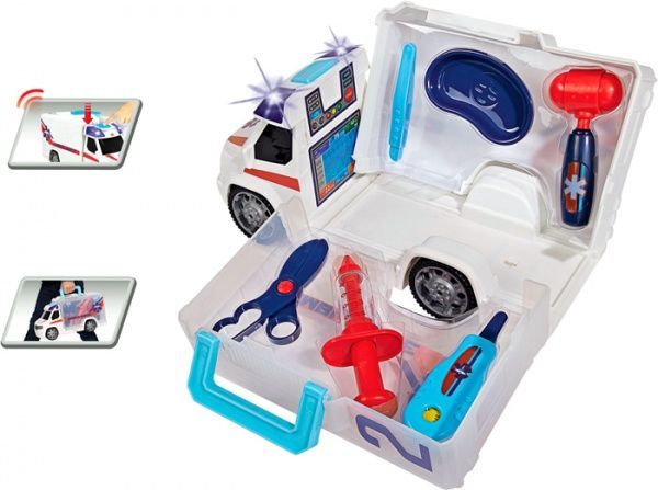 Машинка Dickie Toys Скорая помощь с набором доктора 3716000