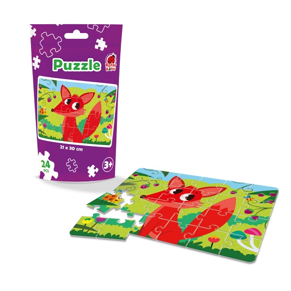 Игра настольная Roter Kafer Пазлы Лисичка RK1130-03