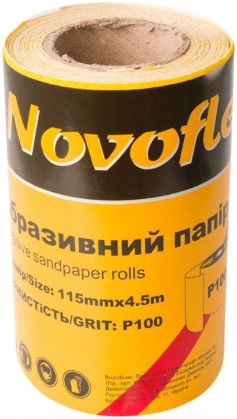 Наждачний папір Novoflex P100 4,5 м.п. 20507997