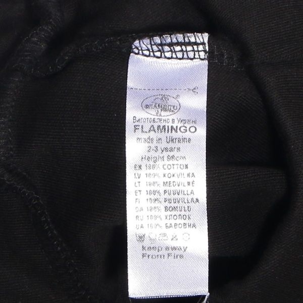 Шорти для дівчаток Фламінго р.98 чорний 999-212 