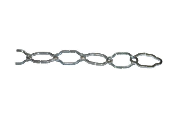 Ланцюг декоративний 2,2 мм 1 м церковний нікель