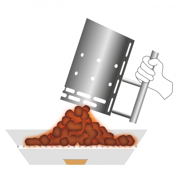 Стартер для розжига угля Hoefats BBQ