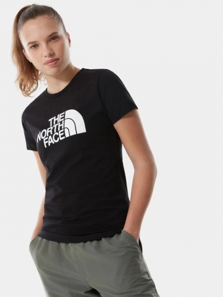 Футболка THE NORTH FACE W S/S EASY TEE NF0A4T1QJK31 р.S черный