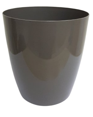Кашпо пластикове Амелі 18 круглий 3,5 л капучино