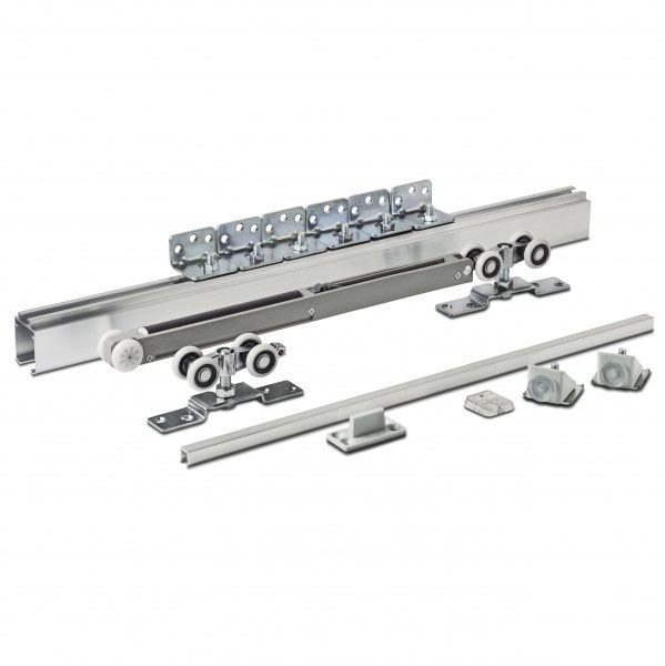 Комплект розсувної системи Новатор 125D для міжкімнатних дверей 2 м 125 кг