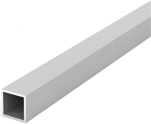Труба профільна квадратна алюміній АЛЮПРО анодована 25x25x2xмм