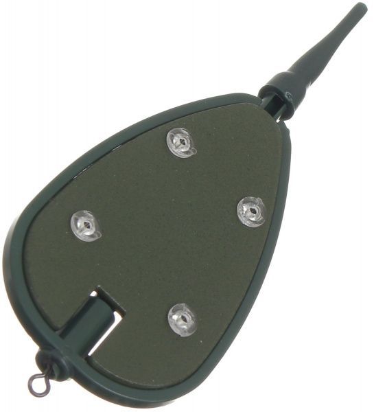 Годівниця 25 г Flat Feeder зелена полікарбонат