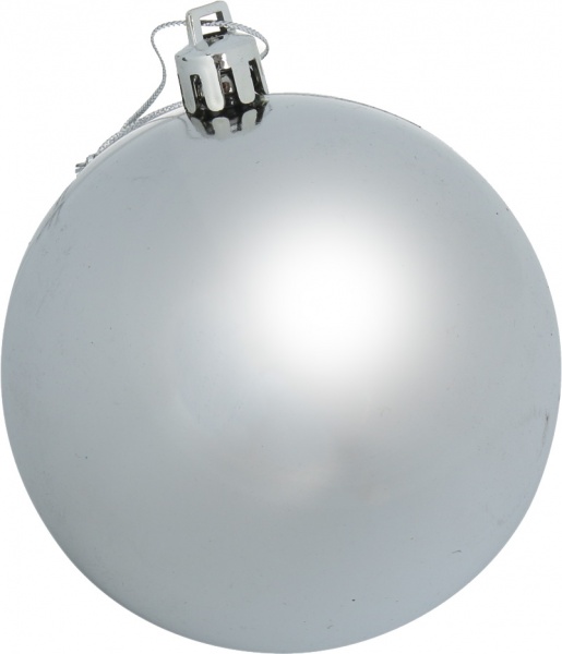 Набор елочных шаров пластиковых Люкс синий d80 мм 75 шт./уп. 