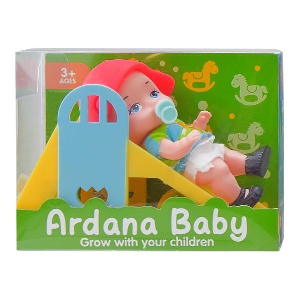 Кукольный набор Baby Ardana A702A с горкой, 4 шт. в ассортименте