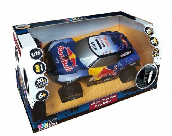 Машинка на р/к Happy People RED BULL X-raid MINI JCW Buggy 1:16 H30045