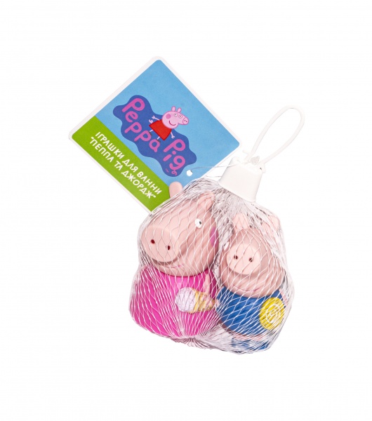 Игрушка для ванны Peppa Pig Пеппа и Джордж 122032