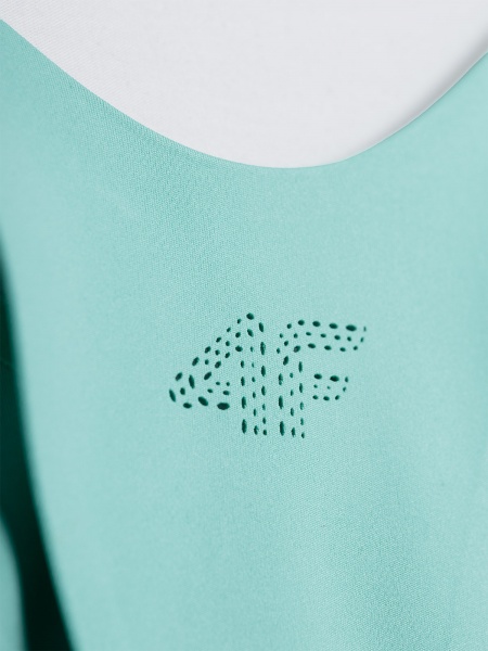 Бра 4F SPORT BRA 4FAW22USBAF055-35S р.S бірюзовий