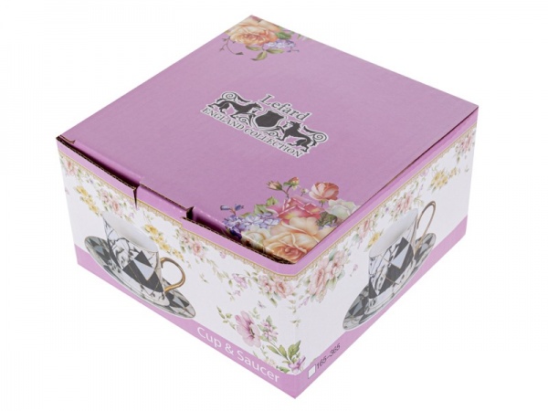 Чашка с блюдцем Сияние 220 мл Lefard