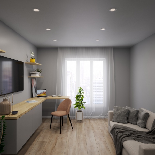 Світильник точковий Luna LED DL05 5W R 5000K 90 мм 2 шт. 5 Вт 5000 К білий LUNA HOME DL07 7W 