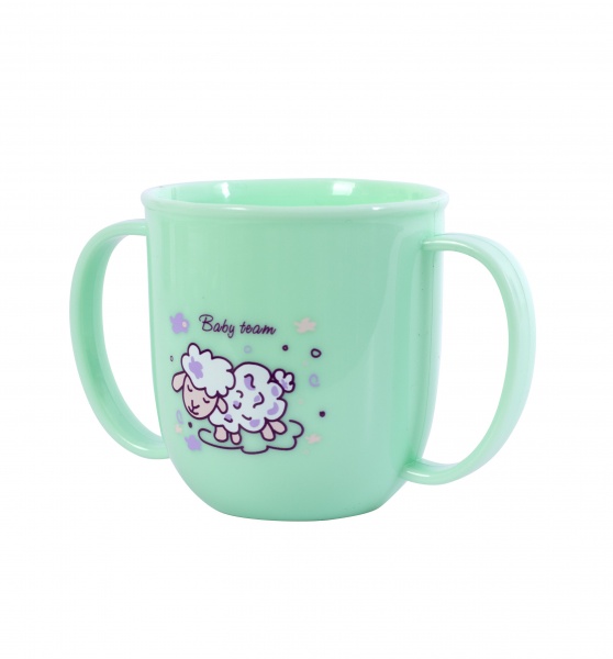 Чашка Baby Team с ручками 190 мл 6008