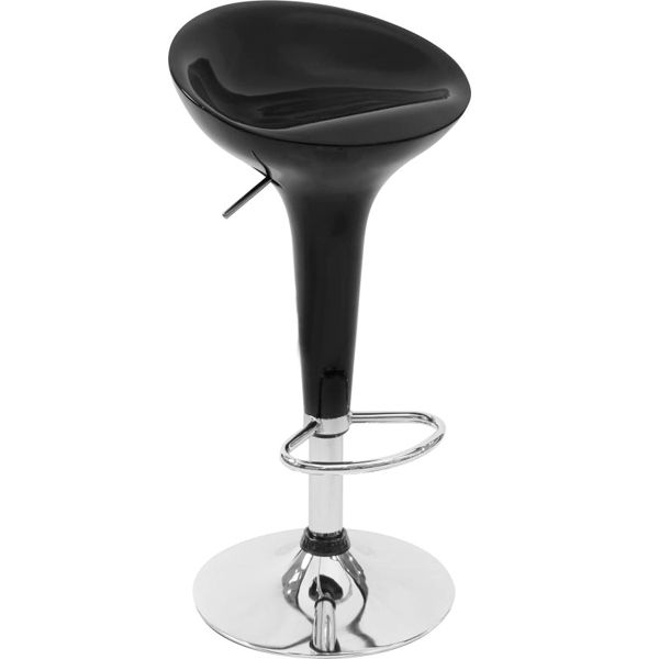 Стілець барний Impressio Black чорний 