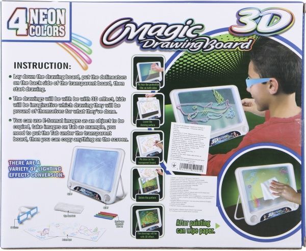 Доска для рисования Shantou Magic 3D Море 2222251590019