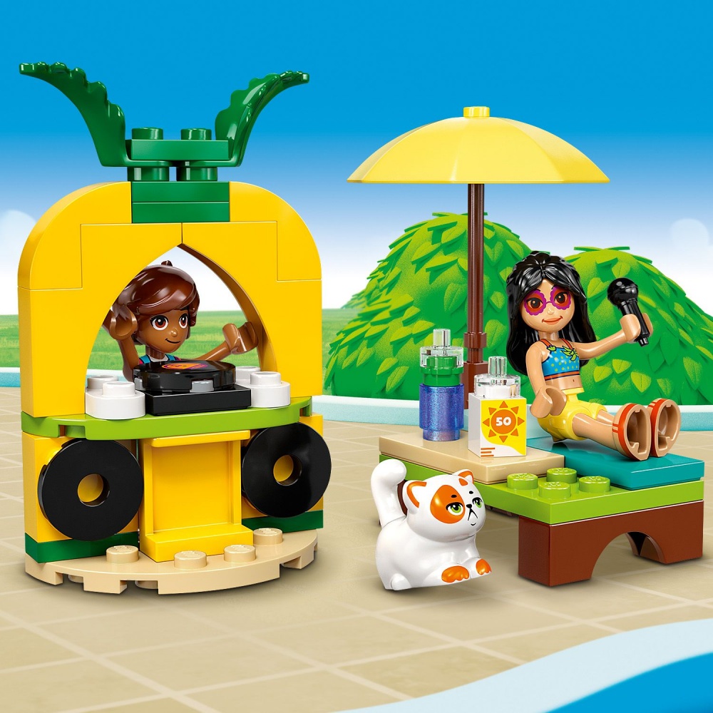 Конструктор LEGO Friends Вечірка єдинорога та фламінго біля басейну 42658