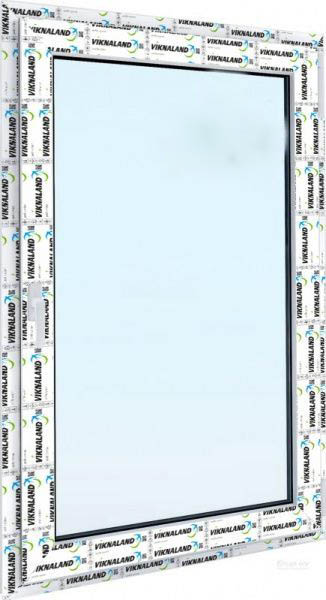 Окно поворотно-откидное VIKNALAND В 58 880x1350 мм правое 